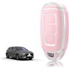 TOOMUME Cover Chiave Auto per Hyundai i30 i20 i10 i40 Kona Tucson Santa Fe | Silicone Morbido, Antiurto, Anticaduta, Antigraffio, Custodia Protettiva Chiave per i35 ix35 ix20 Ioniq Bayon Creta Strada