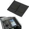 OIOLIOE Tappetino protettivo di ricarica wireless per 2024 2025 2026 Hyundai Santa Fe Copertura per console centrale, tappetino per caricabatterie in silicone antiscivolo Accessori per auto