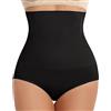 Tuopuda Guaina Contenitiva Donna Mutande Contenitive Pancia Piatta Vita Alta Intimo Contenitivo Modellante Slip Dimagrante Shapewear Senza Cuciture