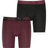 PUMA Microfiber Long Boxer Shorts Uomo (Pacco da 2)