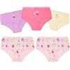 Peppa Pig Mutandine Bambina 2-6 Anni, Pacco da 5 Traspirante e Morbido Mutande Cotone Elasticizzato, Regalo Bimba