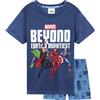 Marvel Spiderman Pigiama Corto Bambino, Maniche Corte e Pantaloncini, Estivo Cotone