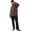 Zizzi Pantaloni svasati da donna, taglie forti, in jersey di cotone, taglia 42-60