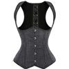 jutrisujo donna Underbust Corsetto con lacci posteriore bustino sottoseno taglie forti top sexy