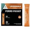 PromoPharma Ferro Pocket Liposomiale - Con Vitamina C e B12-30 Stick da 2g | Con Ferro 15,4 mg e Vitamina C