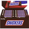 SNICKERS Barrette 32 x 50 g di cioccolato, arachidi, caramello, cioccolato al latte