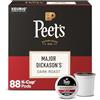 Peet's Coffee None, Dark Roast K-Cup Pods for None Brewers - Noneajor DickaNoneNones Blend 88 Count (4 BoNonees of 22 K-Cup Pods)