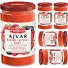 Pufai Ajvar bicchiere piccante salsa di verdure un delizioso, contorno tradizionale salsa 350 grammi x 5 pezzi