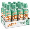 SORINA CEDEVITA Fresh Lemongrass Flavored Vitamin Drink, 340 ml Cans, Pack of 12