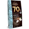 Generico Confetti Crispo 70% Cacao Cocco Ricoperto di Finissimo Cioccolato Extra Fondente 130g