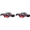 Tynmoel 2X Carrozzeria per Auto per XLF X04 X-04 1/10 RC Auto Brushless Ricambi Accessori