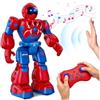 Kssvzz Spider Robot Giocattolo per Bambini con Gestuale & Telecomandato | 2.4GHz RC Robot con Programmabile, Occhi a LED & Musica, Regalo Compleanno Natale Bambino 3 4 5 6 7 8 9 10 Anni