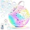 Kutakuta Macchina Per Bolle Per Bambini Soffiatore Di Bolle Automatico I Più Piccoli Ricaricabile A Batteria Portatile Bolla Maker Ragazzini Ragazze Bolla Giocattolo Elettrico Ruotato Di 90°/360°