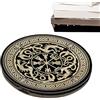 Generico Set di Rune in Legno Rune per Divinazione | Set Di Meditazione Portatile In Legno Con Scatola Magnetica Per Uomo Donna Altare Divinazione Decorazione