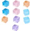 MAIKAOZAI 10PCS Set di Cubetti Colorati - Palline Antistress Morbide per Adulti, Fidget Toy Sensoriale, Giocattolo da Schiacciare per Stress e Ansia - Cube Morbido, Rilassante, Riempibile