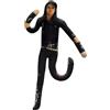 HshDUti Michael Plush MJ Cuscino King of Music Legend Plushies Icona Ispirato The limbs are movable Rock King Classic Peluche Halloween Decorazioni natalizie K