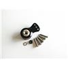 EPTNNASO CrazyRacer Aluminium SERVO Saver for 25T Spline Output Shaft Ajustable Hi-Torque - 1PC Black Alloy for 25T SERVO