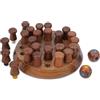 Ajuny Scacchi di Memoria in Legno Gioco da Tavolo Educativo per Bambini e Adulti Sviluppare Memoria Apprendimento dei Colori e Capacità Cognitive Regalo di Natale o Compleanno 20 cm