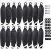 ZYGY 16PCS Elica per HS460 HS175G Brushless Quadcopter Drone Accessori HD Fotografia Aerea RC Plane Ricambi Elica Lama