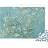 9K4D7V2G Ramo Fiorito Blu Puzzle 1000 Pezzi Carta per Adulti Stile Artistico Naturale Gioco di Puzzle 1000 Pezzi Relax Decorazione Regalo 52x38cm/1000pcs
