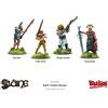 Warlord Games Slaine accessorio: Earth Tribes Heroes-IT