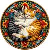 Jigfoxy Puzzle in legno per adulti, cactus in fiore, puzzle unico in legno, regalo di Natale per famiglia e amici, L 34 x 34 cm, 270 pezzi
