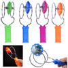 HhBdy 4 trottole magnetiche luminose, per bambini, in metallo, giocattolo luminoso colorato, riutilizzabile, per compleanni, Natale e regali per feste