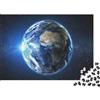 HGKMWZBDFJRL Terra vista dallo spazio Puzzle 1000 Pezzi Carta per Adulti Veduta Universo Stellato Gioco di Puzzle 1000 Pezzi Relax Decorazione Regalo 38x26cm/1000pcs