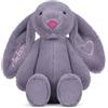Presentimental Coniglietto di Peluche Personalizzato con Nome e Simbolo | Orecchie Lunghe, Per Neonati, Idea Battesimo, Coniglio di Peluche, Regalo Per Compleanno Bambino