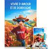 JIANGENNF Puzzle da 1000 pezzi per ragazzi, poster Limousin, gioco rompicapo, taglio di precisione, compleanno e Natale 38x52cm