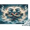 HGKMWZBDFJRL Aquila Fantasia Nuvola Puzzle 1000 Pezzi Carta per Adulti Scenario Mitico Gioco di Puzzle 1000 Pezzi Famiglia Relax Decorazione Regalo 52x38cm/1000pcs