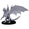 Forged Terrain Miniatura Drago Verde Giovane - Drago Fantasia in Scala 28 | Miniatura giovane drago verde, scala 28 mm, altezza 79 mm con base rotonda da 50 mm