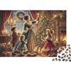 9K4D7V2G Scena Familiare Natalizia Vittoriana Puzzle 1000 Pezzi Carta Puzzle per Adulti Puzzle per Famiglia Atmosfera Festiva Decorazione Casa Relax Regalo 38x26cm/1000pcs