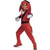Disguise Costume da Knuckles, costume di carnevale Sonic Deluxe 7-8 anni