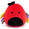 Squishmallows Aranya il ragno rosso, 19,1 cm | Peluche ufficiale Jazwares di Halloween