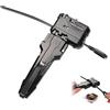 PYXGAR Set di avviamento per Gyro da battaglia, blade x trottola con lanciatore, Lanciatore Ripcord Battling Tops, Starter Spinner da battaglia, Compatibile con Gyro serie X, Set nero