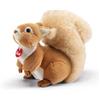 Trudi Scoiattolo Ginger Scoiattolo peluche Park Collection. Peluche Regalo di Natale. Animali del bosco | 15x25x30cm taglia M | Collezione Parco dello Stelvio | modello 24225