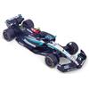 Burago Bburago - F1 Mercedes-AMG W16 2025#63 Russell, Auto Diecast in Scala 1:43 con Dettagli Autentici, Replica F1 Mercedes, Livrea Argento/Nera, Licenza Ufficiale, Età Consigliata 3+ Anni