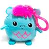 SQUISHPETS Keychain Sinty Wave Portachiavi in Peluche, Colore Blu, Piccolo, 58305