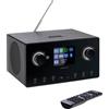 MEDION® MEDION P85444 2.1 Internetradio con subwoofer (DAB+, UKW Radio, Spotify Connect, WLAN, Bluetooth, Streaming, Equalizzatore, Farbdisplay, USB, AUX, Wecker, Schlummerfunktion, Sleep Timer) schwarz