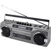 Soundmaster Autoradio a cassette stereo Bluetooth SRR80TI argento