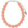 Urania Preziosi - BRACCIALE CM 18+2 DI CORALLO ROSA 6 MM E ARGENTO 925 BPR108ROS