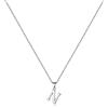 TINGN S925 Collane Donne in Argento Sterling per le Ragazze, Hypoallergenic Collana Iniziale Lettera Pendente Initial S925 Collana In Argento Sterling Initial per le Donne Ragazze Gioielli Regali