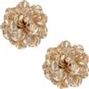 FINGERINSPIRE 2Pz Spilla a Forma di Fiore in Tessuto Satinato 18cm di Diametro Spilla da Bavero in Lega di Tessuto Floreale Fermagli per Capelli Accessori per Vestiti Sciarpe Decorazioni