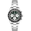 DUXOT Orologio cronografo Accelero da uomo da 40 mm con cinturino in acciaio inossidabile massiccio DX-2065