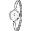 JewelryWe Orologi da Donna, Orologio da Polso con Strass Brillante, Piccola Sfera Delicada, Regalo alla moda