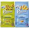 Pavesi Gran Pavesi Snack Tarallini Olio di Oliva ed Extra Vergine, Senza Olio di Palma + Snack Tocchetti, Snack al Mais Cotti al Forno, Senza Olio di Palma - 8 Pacchetti