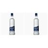 ERISTOFF Vodka Premium, 37,5% Vol, 70cL / 700mL, Filtrata a Carbone, a Tripla Distillazione (Confezione da 2)