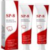 HAGNA 2 Pezzi Dentifricio Sbiancante Sp-8 Ultra Whitening, Sp-8 Dentifricio Probiotico Sbiancante, Cura Completa Di Denti E Gengive, Rimozione Macchie, Pulizia Profonda, Alito Fresco