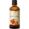 AROMATIKA trust the power of nature Olio di Pesca 100ml - Prunus Persica - Italia - Pressato a Freddo - 100% Naturali - Cura Intensiva per Viso - Capelli - Ottimo per i Massaggi - Bellezza - Cura del Corpo